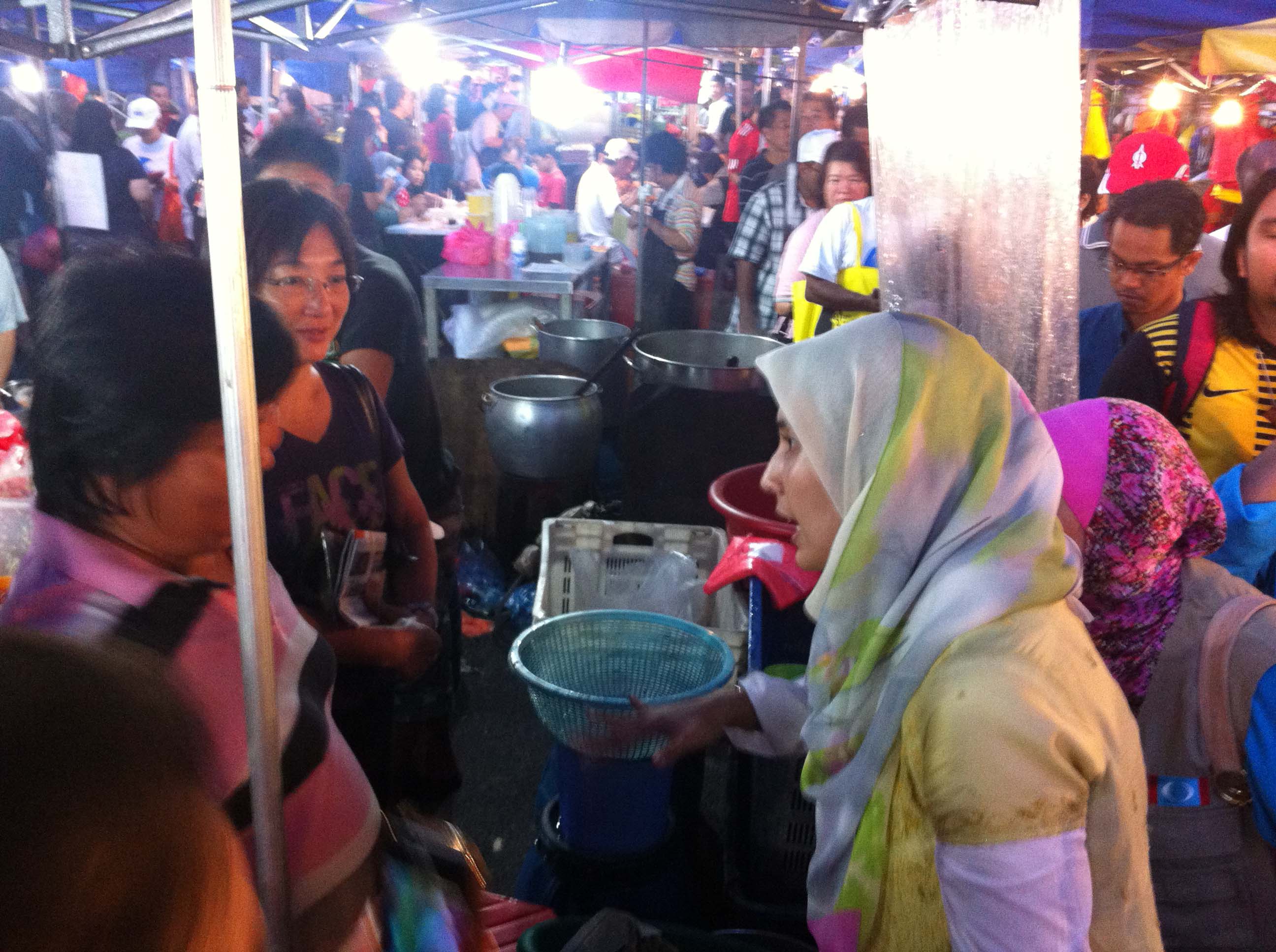Nurul Izzah campaigning