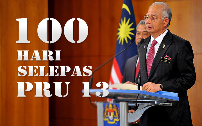 najib 100 hari
