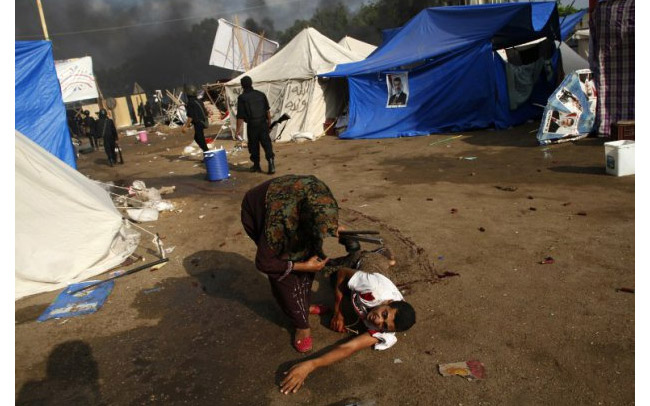 Egypt in turmoil again AFP Photo / Mohammed Abdel Moneim