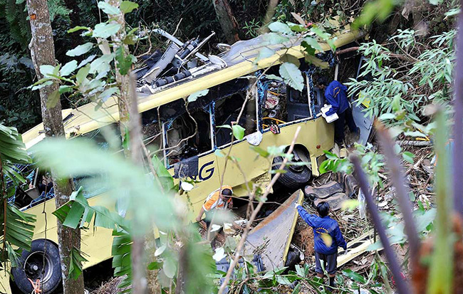 Genting bus crash