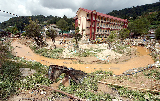 Cameron Highlands mud flood