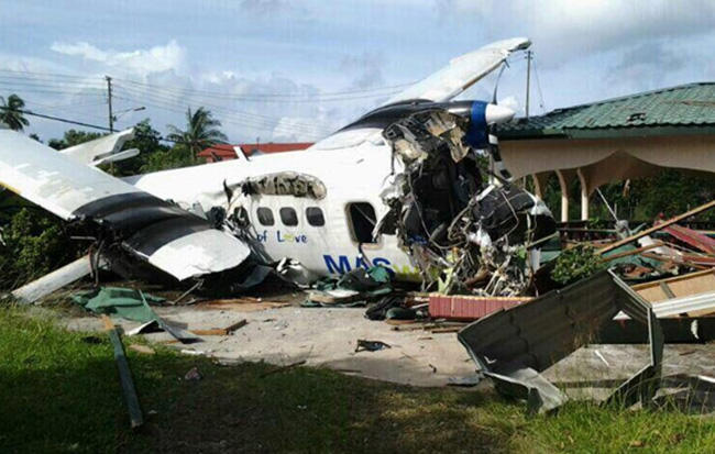 Plane crash in Kudat