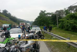 MAUT: M.Ramanayah maut amanakal anaknya berada dalam keadaan kritikal setelah motorsikal yang ditunggang dirempuh van suspek penjenayah.