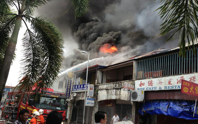 20 kedai di Sibu musnah akibat kebakaran