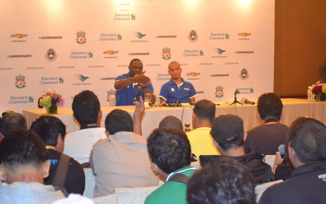 Indonesia Team - Obviously our main focus is defence.