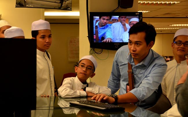 Wartawan Hakim Abdul Rahman berkongsi pengalaman