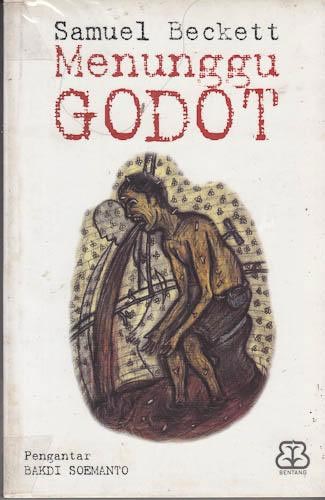 Kulit depan buku Menunggu Godot