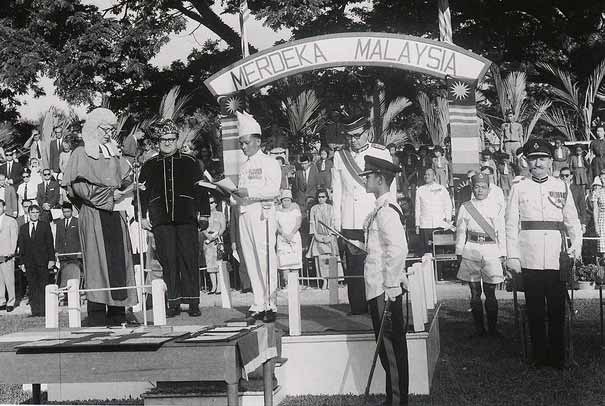The Malaysian proclamation been held at Kota Kinabalu on 16 September 1963.