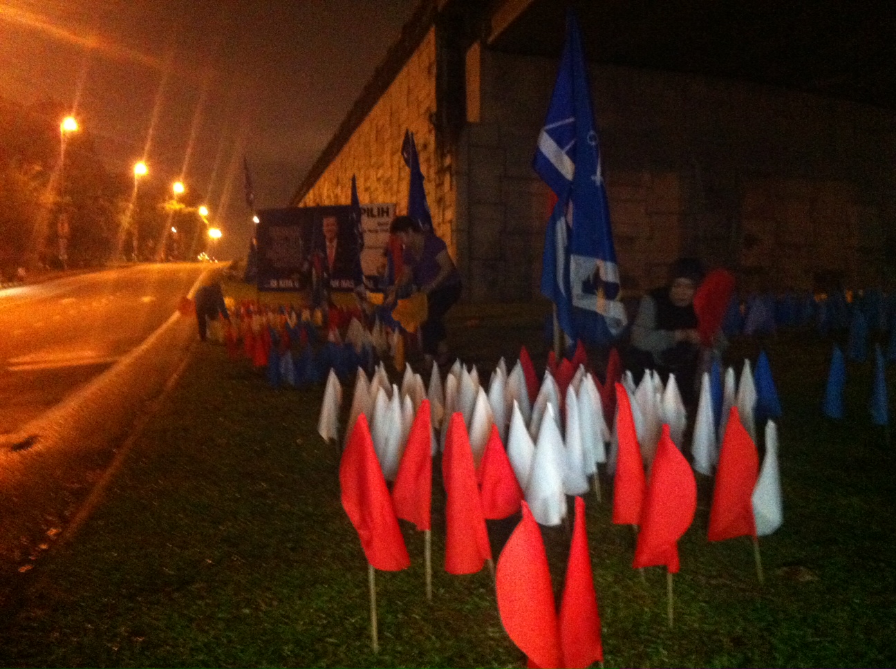 Malaysian Spring volunteers