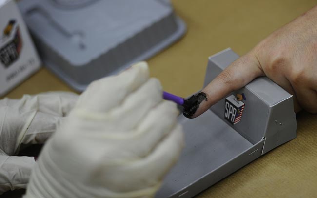 Demonstrasi dakwat kekal PRU-13