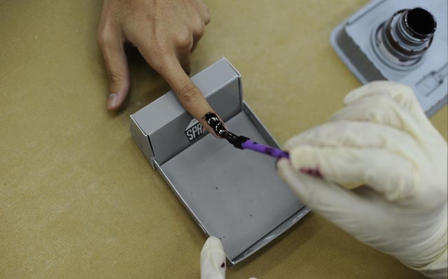 Demonstrasi dakwat kekal PRU-13