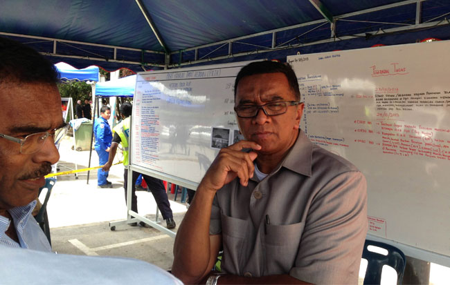 Datuk Ahmad Daud, Pegawai Daerah Cameron Highlands