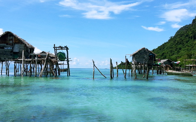 sea gypsies, bajau laut, semporna