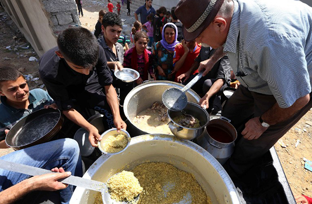 Airdrops of food, and especially water, are time- and resource-intensive.