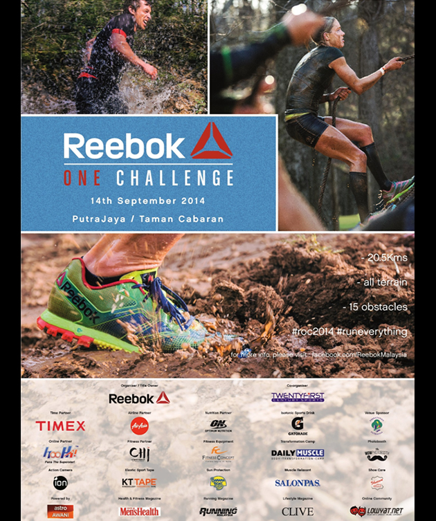 Overwhelming Response for Timed Obstacle Race, Reebok ONE Challenge 2014