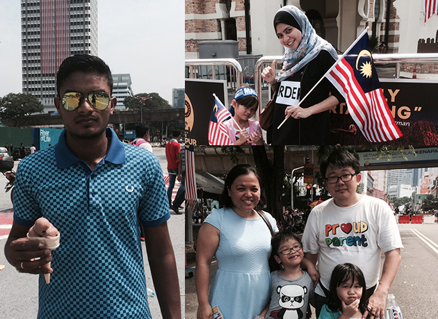 Rakyat Malaysia sambut Hari Merdeka