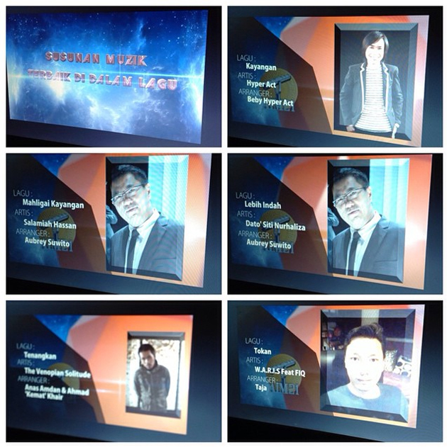 Susunan Muzik Terbaik Di Dalam Lagu