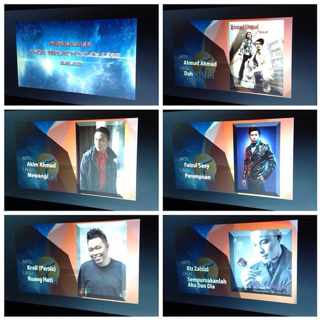 Persembahan Vokal Terbaik Di Dalam Lagu (Lelaki)