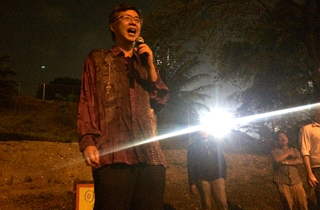 Tian Chua tiba kira-kira jam 11 malam semalam.