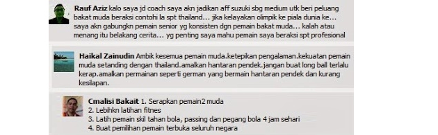 Jika saya jadi jurulatih