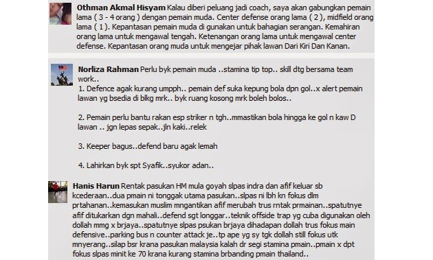 Jika saya jadi jurulatih