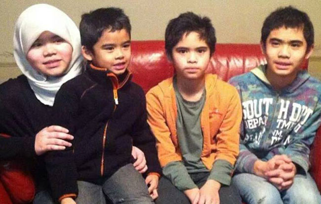 Sweden four siblings