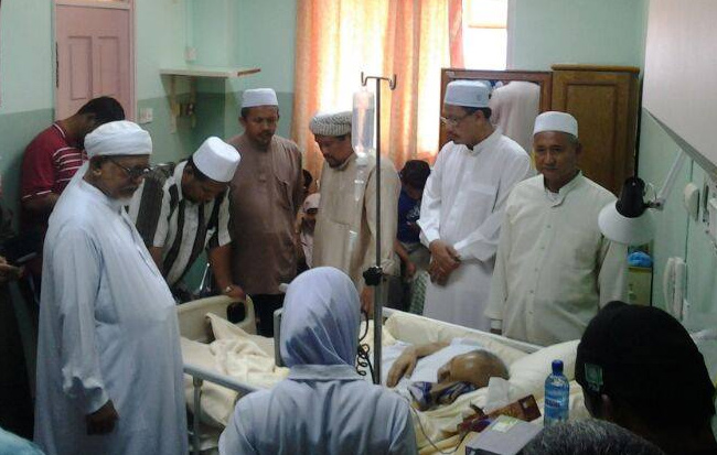 Hadi melawat Harun Taib