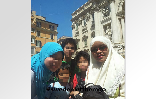 Shalwati Nurshal and her children