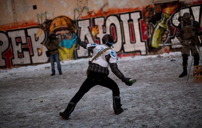 Ukraine protests continue