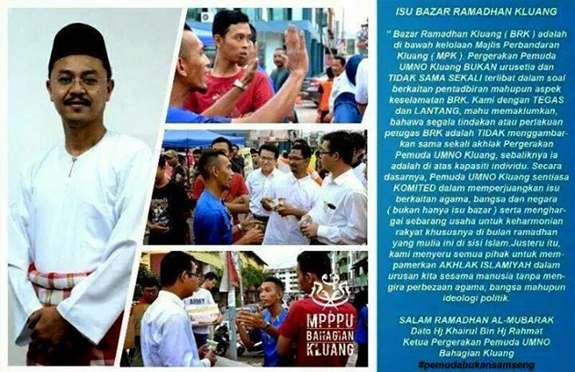 Kenyataan Ketua Pemuda UMNO Kluang