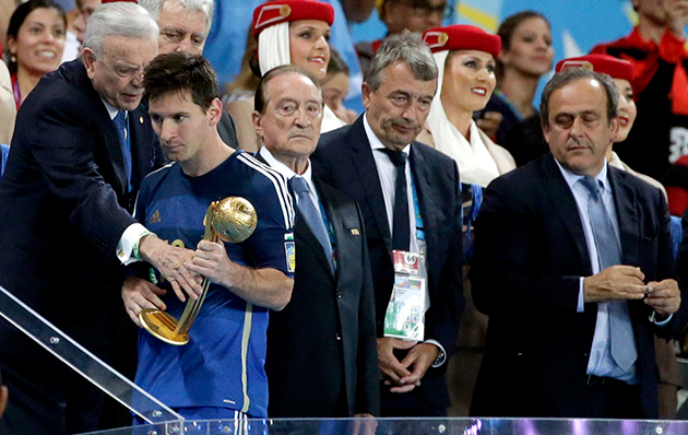 Messi, Golden Ball