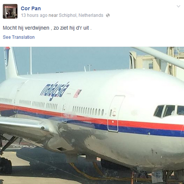 Cor Pan, MH17