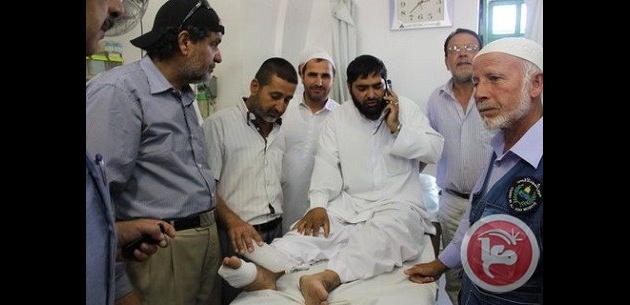 Gambar ketika pertempuran - Foto oleh Ma'an News