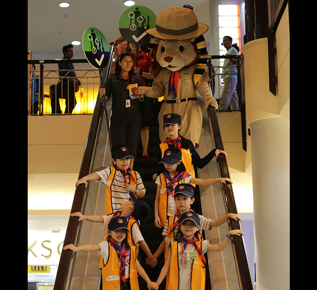 Safety in shoppings malls