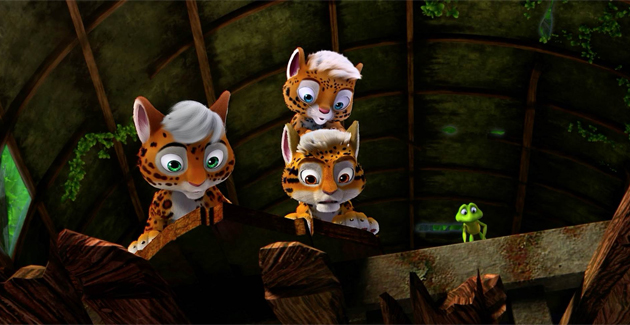 Ribbit, on his soul-searching journey to find his princess.