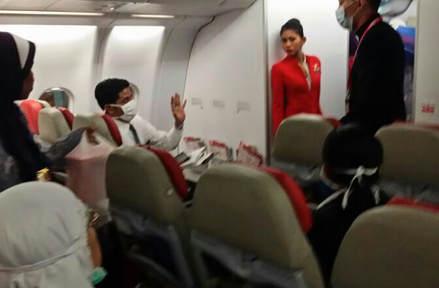 Air Asia X, penumpang, meninggal dunia, Jeddah