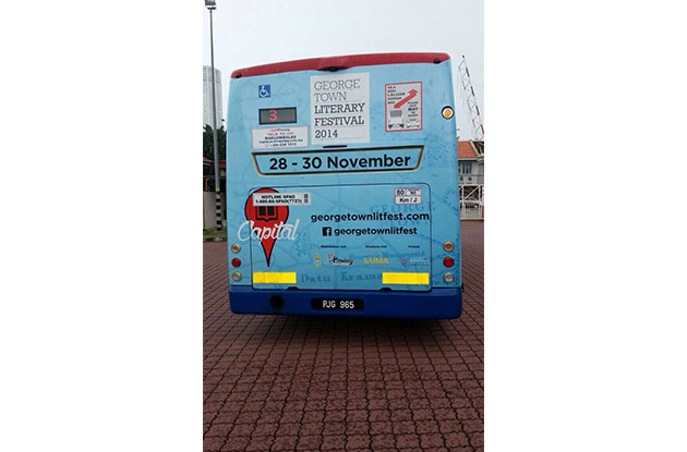 The George Town Literary Festival will run from 28 to 30 November in Penang.