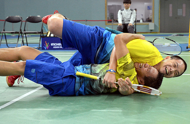 Cheah Liek Hou and Suhaimi Laiman