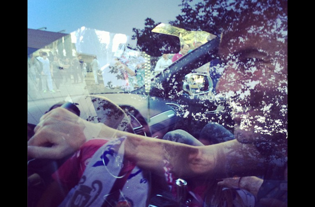 Catching a glimpse of Zinedine Zidane through his car window is good enough for IM Asyraf.