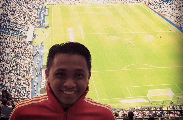 IM Asyraf couldn't resist a selfie.