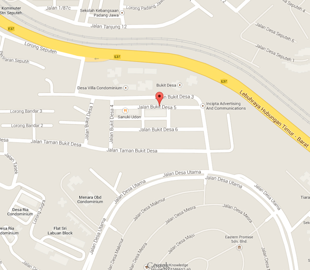 Map The Soda Factory