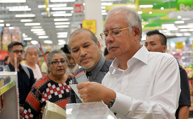 Najib GST
