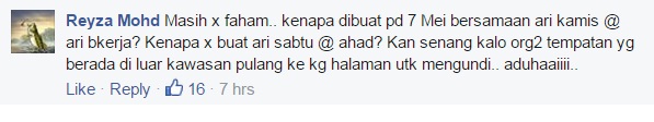 Reaksi pengguna facebook Astro Awani
