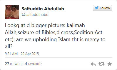 Isu gereja twitter 2