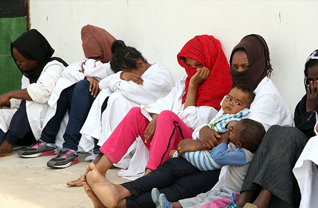 Libya, migrants