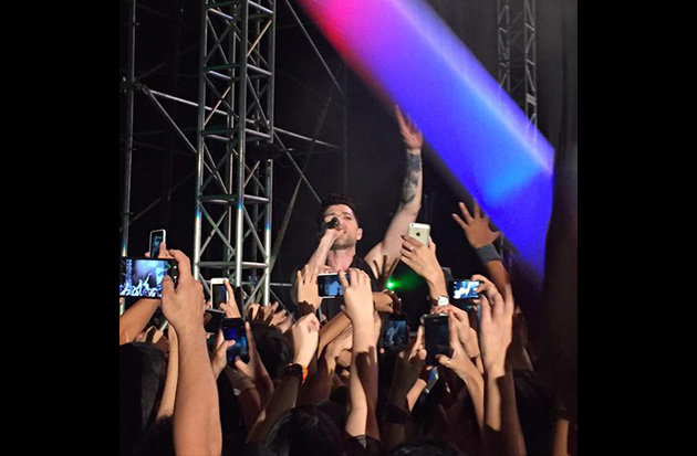 The Script's lead vocalist