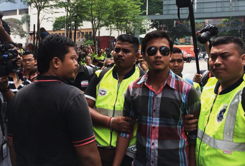 Demonstrasi #TangkapNajib