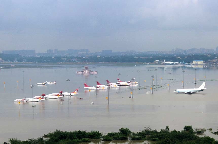  India suffers severe flooding every year during the annual monsoon rains from June to September.