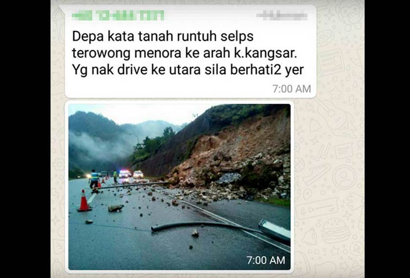 Gambar yang menjadi viral di media sosial.