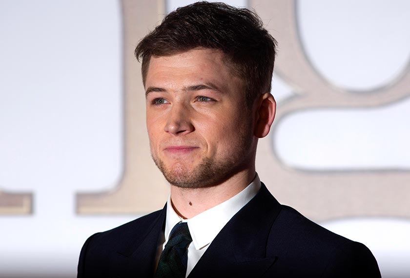 Taron Egerton - AFP Photo/Justin Tallis